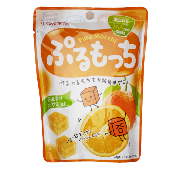Puru Mochi Mandarin Orange 40g Snackcrate