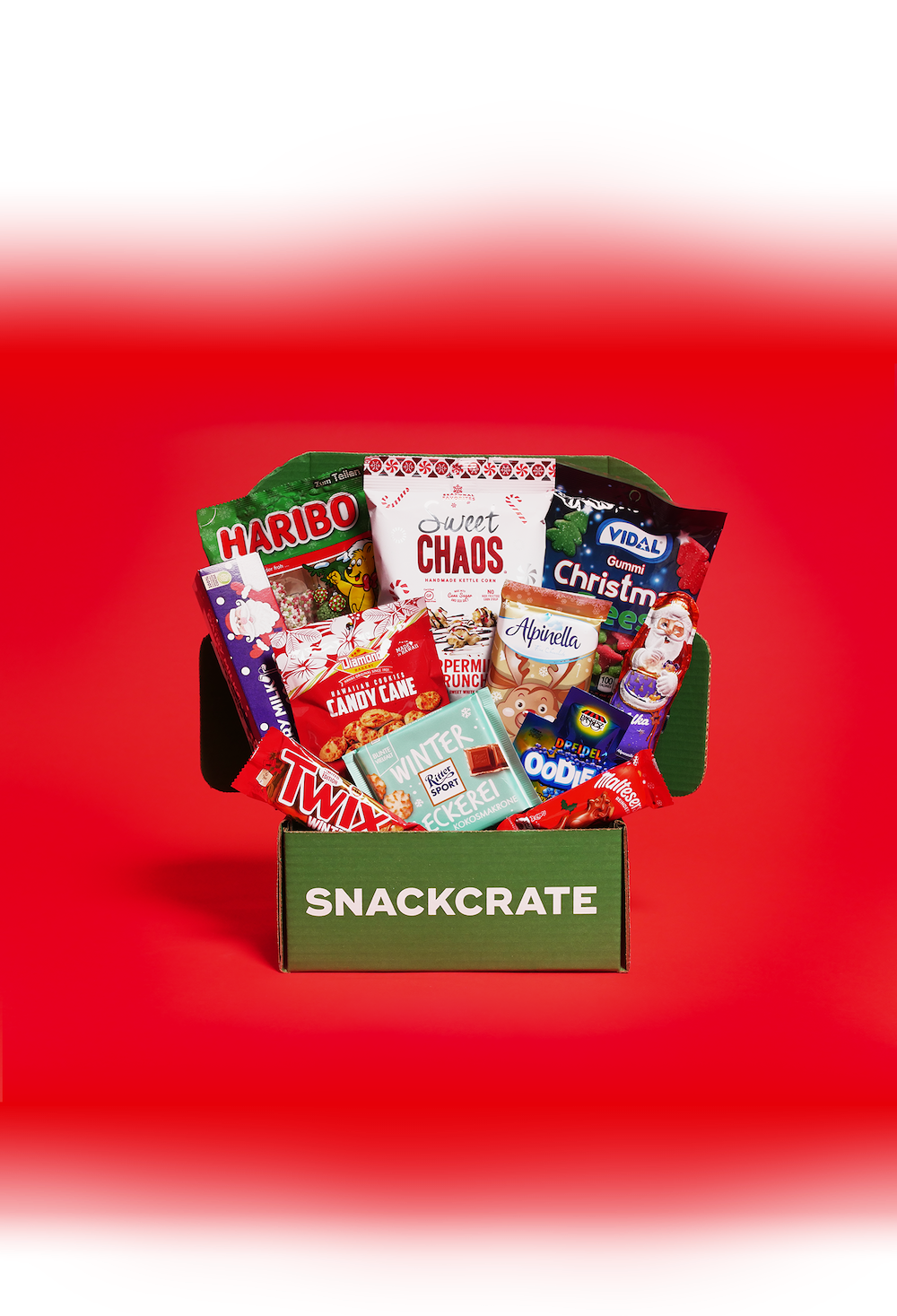 Holiday SnackCrate box