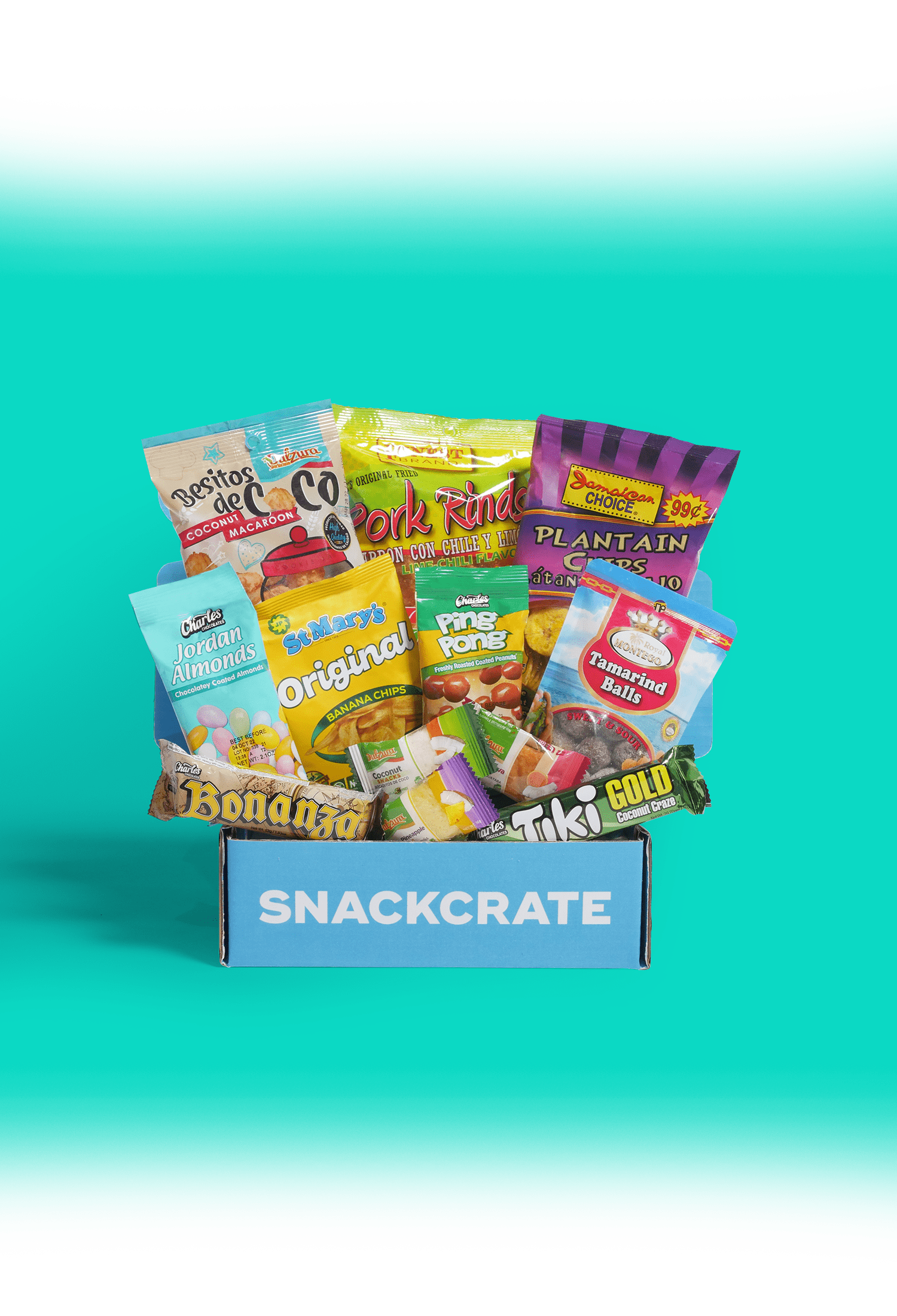 Caribbean SnackCrate box